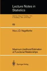 Book cover of Maximum Likelihood Estimation of Functional Relationships by Unknown