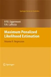 Book cover of Maximum Penalized Likelihood Estimation by Unknown