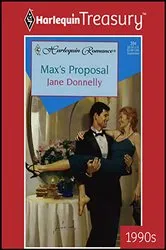 Book cover of MAX'S PROPOSAL by Jane Donnelly
