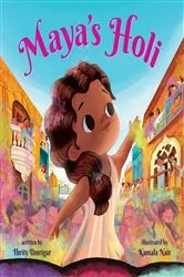 Book cover of Maya's Holi by Thrity Umrigar