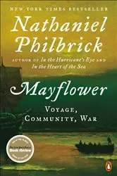 Book cover of Mayflower by Nathaniel Philbrick