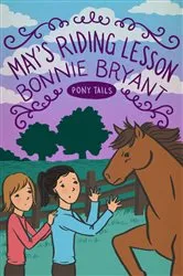 Book cover of May's Riding Lesson by Bonnie Bryant