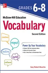 Book cover of McGraw-Hill Education Mastering Vocabulary Grades 6-8, Second Edition (2nd ed.) by Gary Robert Muschla