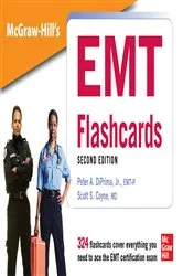 Book cover of McGraw-Hill's EMT Flashcards, Second Edition (2nd ed.) by Peter A. DiPrima