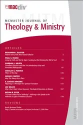 Book cover of McMaster Journal of Theology and Ministry: Volume 12 by Unknown