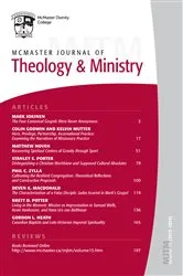 Book cover of McMaster Journal of Theology and Ministry: Volume 15, 2013–2014 by Lois Dow