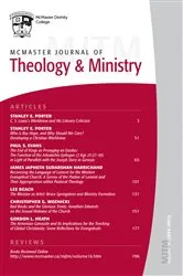 Book cover of McMaster Journal of Theology and Ministry: Volume 16, 2014-2015 by Hughson T. Ong