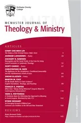 Book cover of McMaster Journal of Theology and Ministry: Volume 18, 2016–2017 by David J. Fuller