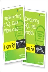 Book cover of MCSA SQL 2016 BI Development Exam Ref 2-pack by Jose Chinchilla