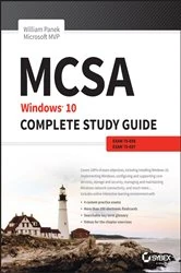 Book cover of MCSA: Windows 10 Complete Study Guide by William Panek