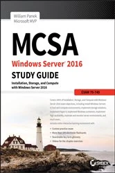 Book cover of MCSA Windows Server 2016 Study Guide: Exam 70-740 (2nd ed.) by William Panek