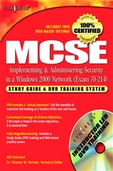 Book cover of MCSE/MCSA Implementing and Administering Security in a Windows 2000 Network (Exam 70-214) by Syngress