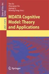 Book cover of MDATA Cognitive Model: Theory and Applications by Yan Jia