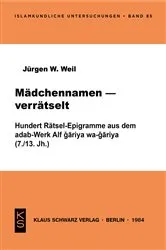 Book cover of Mädchennamen - verrätselt by Jürgen W. Weil