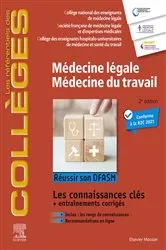 Book cover of Médecine légale - Médecine du travail (2nd ed.) by Collège National Des Enseignants De