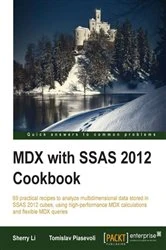 Book cover of MDX with SSAS 2012 Cookbook by Sherry Li