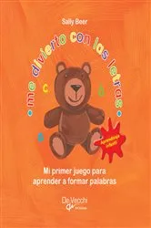 Book cover of Me divierto con las letras by Unknown