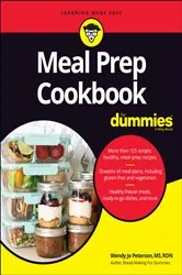 Book cover of Meal Prep Cookbook For Dummies by Wendy Jo Peterson