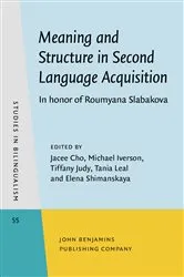 Book cover of Meaning and Structure in Second Language Acquisition by Jacee Cho
