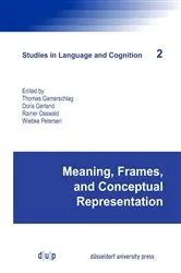 Book cover of Meaning, Frames, and Conceptual Representation by Thomas Gamerschlag