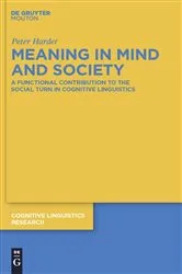 Book cover of Meaning in Mind and Society by Peter Harder
