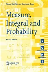 Book cover of Measure, Integral and Probability (2nd ed.) by Unknown