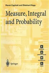 Book cover of Measure, Integral and Probability by Marek Capinski
