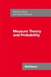 Book cover of Measure Theory and Probability by Malcolm Adams