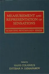 Book cover of Measurement and Representation of Sensations by Hans Colonius