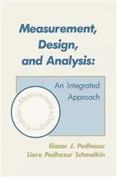 Book cover of Measurement, Design, and Analysis by Elazar J. Pedhazur
