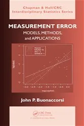 Book cover of Measurement Error by John P. Buonaccorsi