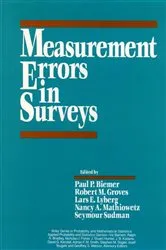 Book cover of Measurement Errors in Surveys by Paul P. Biemer
