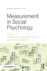 Book cover of Measurement in Social Psychology by Hart Blanton