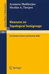 Book cover of Measures on Topological Semigroups: Convolution Products and Random Walks by Unknown