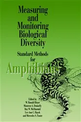 Book cover of Measuring and Monitoring Biological Diversity by Ronald Heyer