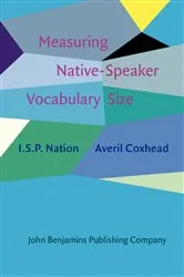 Book cover of Measuring Native-Speaker Vocabulary Size by I.S.P. Nation