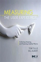 Book cover of Measuring the User Experience by Bill Albert
