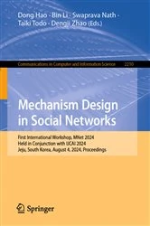 Book cover of Mechanism Design in Social Networks by Dong Hao