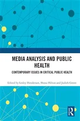 Book cover of Media Analysis and Public Health by Lesley Henderson