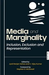 Book cover of Media and Marginality by Jyoti Sahoo