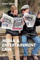 Book cover of Media & Entertainment Law (6th ed.) by Ursula Smartt