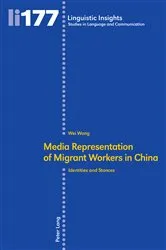 Book cover of Media representation of migrant workers in China by Maurizio Gotti