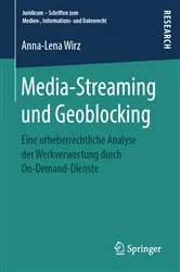 Book cover of Media-Streaming und Geoblocking by Unknown