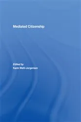 Book cover of Mediated Citizenship by Karin Wahl-Jorgensen