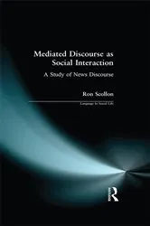 Book cover of Mediated Discourse as Social Interaction by Ron Scollon