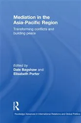 Book cover of Mediation in the Asia-Pacific Region by Dale Bagshaw