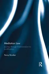 Book cover of Mediation Law by Penny Brooker