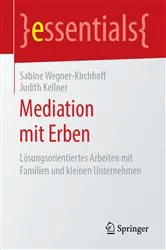 Book cover of Mediation mit Erben by Sabine Wegner-Kirchhoff
