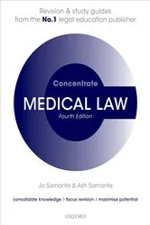 Book cover of Medical Law Concentrate (4th ed.) by Jo Samanta