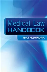 Book cover of Medical Law Handbook by Raj Mohindra